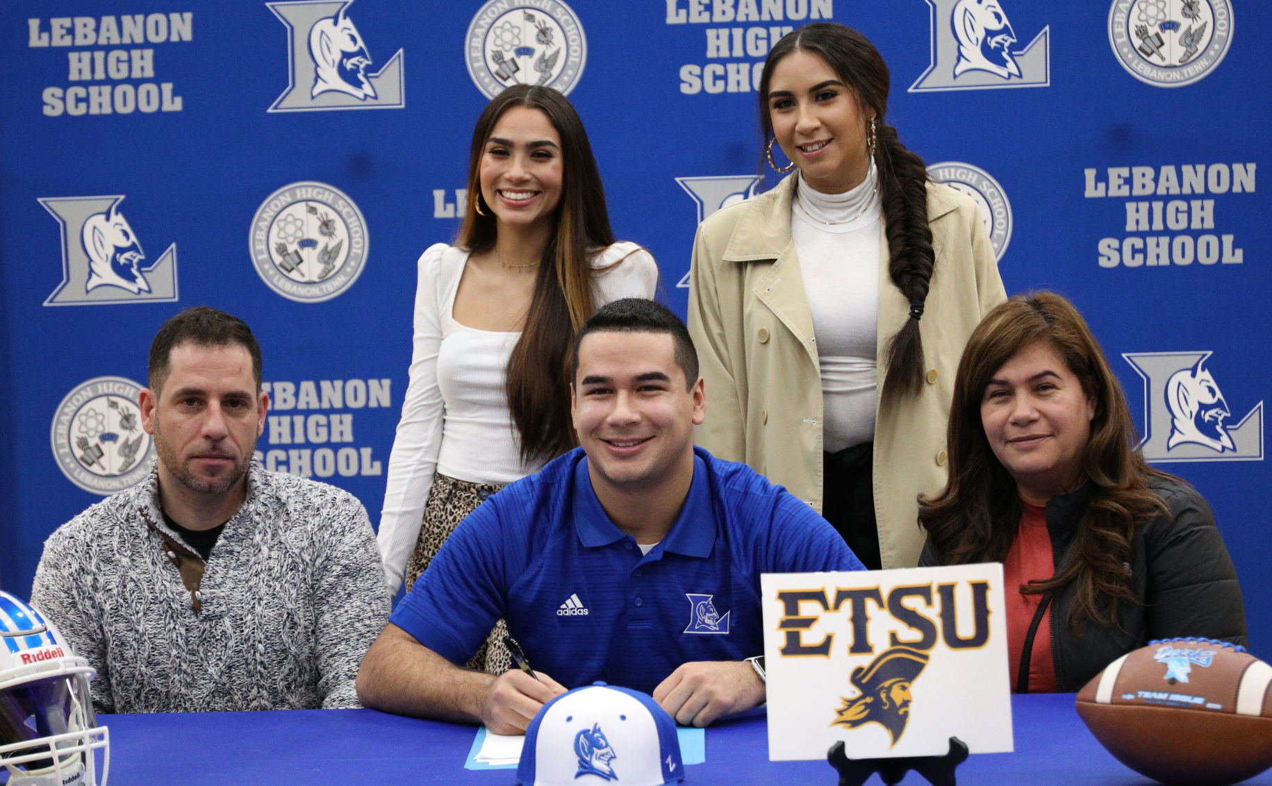 Five Blue Devils sign to play college football